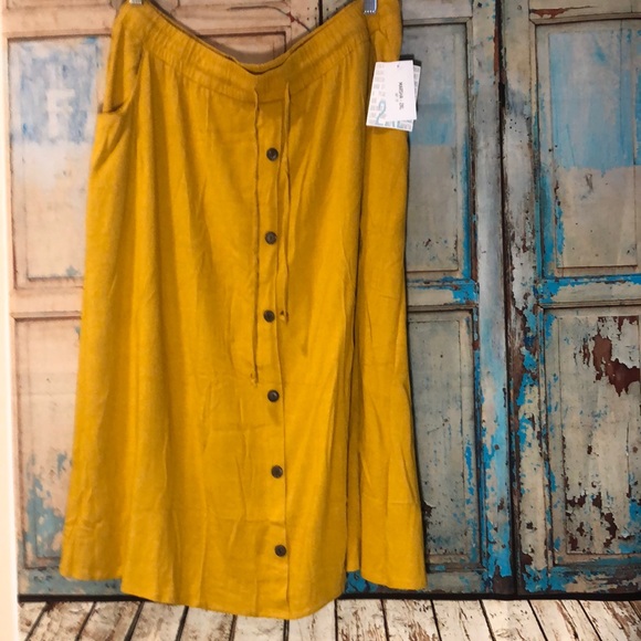 Marsha Mid Length Skirt